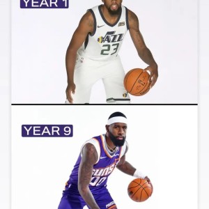 第九年了！罗伊斯-奥尼尔晒自己新秀赛季与如今定妆照对比